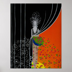 Bord Mode gordijn ~ 11x14 Poster / afdrukken