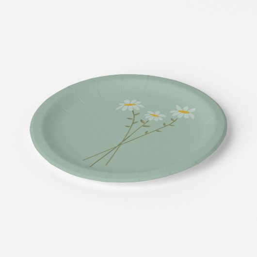 Bord modern groenboek Daisy (Gekanteld)