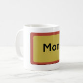 Bord Mons Koffiemok (Voorkant links)