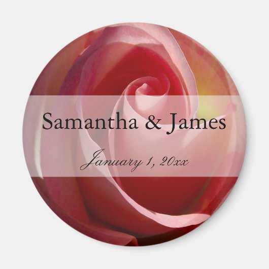 Bord Moon Roos Magneet (Voorkant)