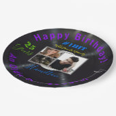 Bord muziekalbum thema Birthday Paper - HAMbWG (Gekanteld)