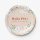 Bord muziekfestival Daisy Hippie Paper (Voorkant)