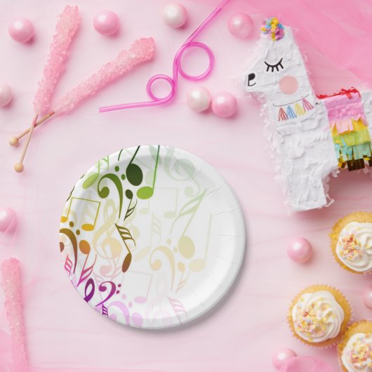 Bord muzieknoten (Feest)