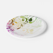 Bord muzieknoten (Gekanteld)