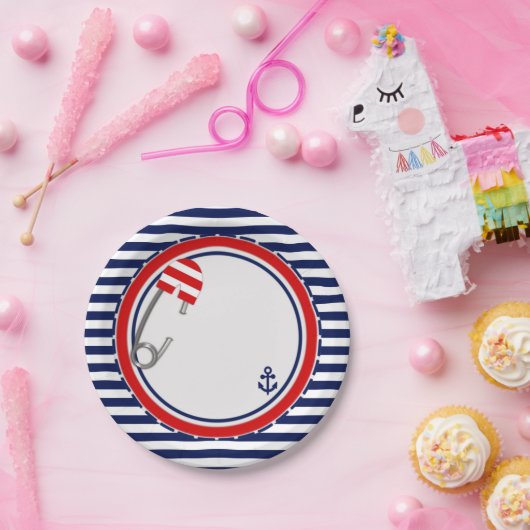 Bord Nautisch Baby shower (Feest)