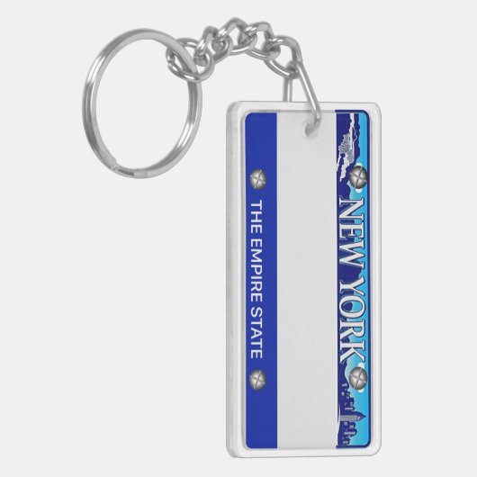 bord New York sleutelhanger (Voorkant Links)