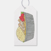 Bord NYC Halal Cart Cadeaulabel (Voorkant)