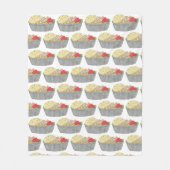 Bord NYC Halal Cart Fleece Deken (Voorkant)