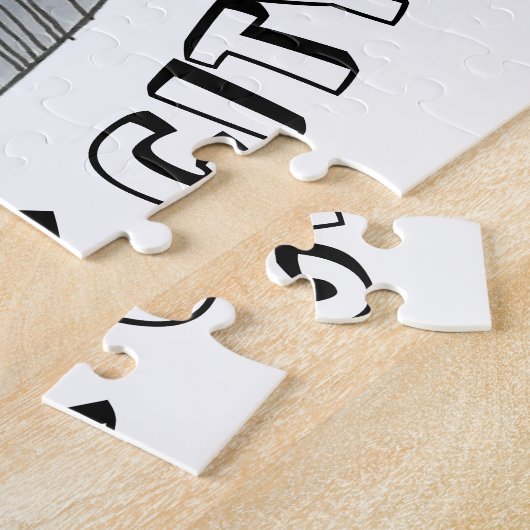 Bord NYC Halal Cart Legpuzzel (Zijkant)