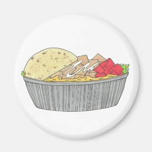 Bord NYC Halal Cart Magneet