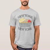 Bord NYC Halal Cart T-shirt (Voorkant)