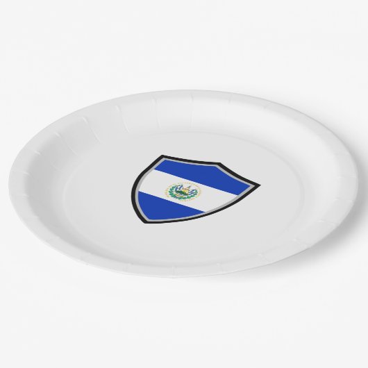 Bord onder de vlag van El Salvador (Gekanteld)