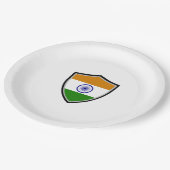 Bord onder Indiase vlag (Gekanteld)
