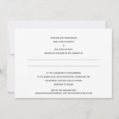 BORD OP DE LONDENSE STRAAT | HUWELIJKSUITNODIGING SAVE THE DATE (Achterkant)