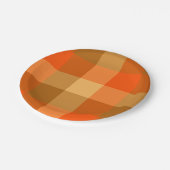 Bord Oranje geplakt papier (Gekanteld)