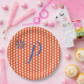 Bord Oranje papier (Feest)