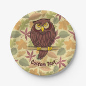 Bord Owl Cartoon Paper (Voorkant)