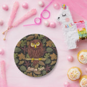 Bord Owl Cartoon Paper (Feest)