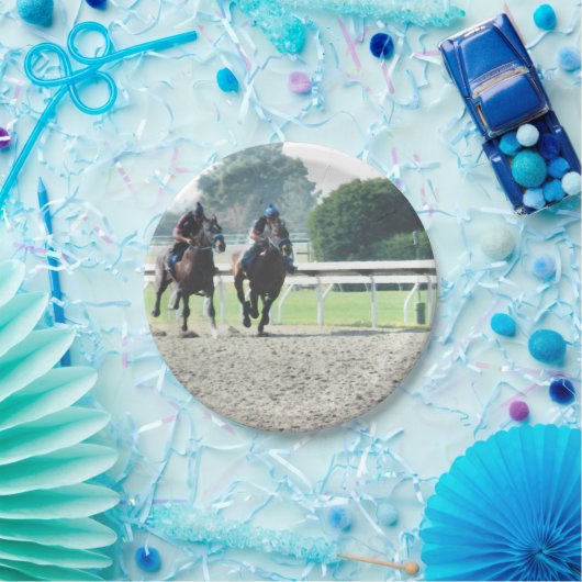 Bord paardenracepapier (Feest)