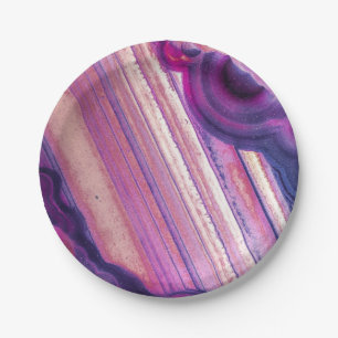 Bord Paars geagateerd papier