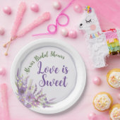 bord Paars vrijgezellenfeest (Feest)