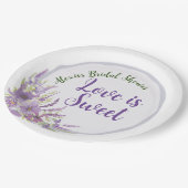 bord Paars vrijgezellenfeest (Gekanteld)