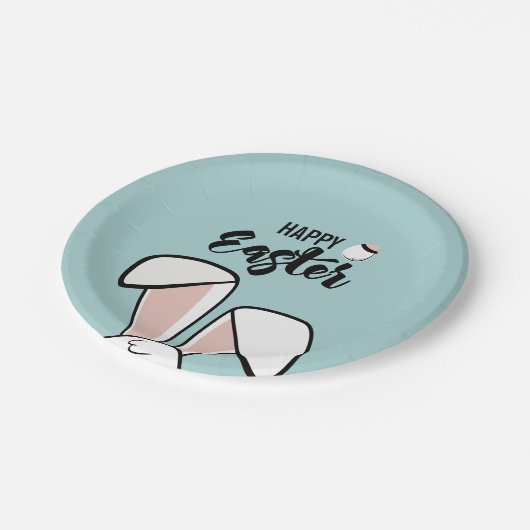 Bord paasbunny Ears-papier (Gekanteld)