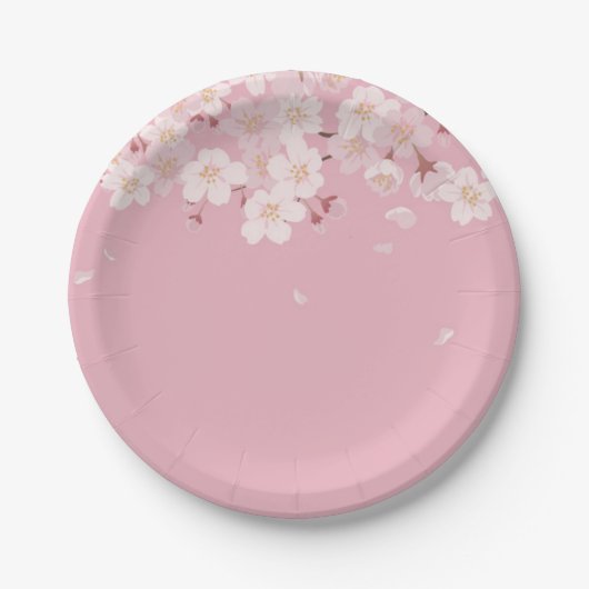 Bord PAPIER: CHERRY BLOSSOM PETALS (Voorkant)