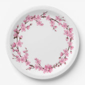 Bord PAPIER: CHERRY BLOSSOM WREATH (Voorkant)