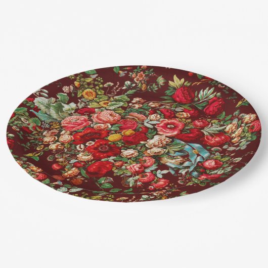 Bord PAPIER : FLORAL CHINTZ (Gekanteld)