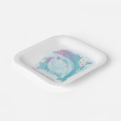 Bord PAPIER : KINDEREN ZWANGER : DOLPHINS (Gebogen)