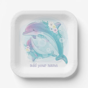 Bord PAPIER : KINDEREN ZWANGER : DOLPHINS