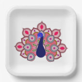 Bord PAPIER MET BEKNOPTE KUNST VAN VOGELS (Voorkant)