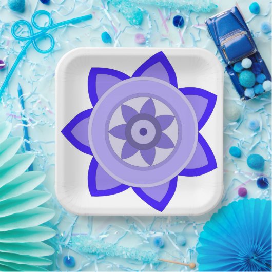 Bord PAPIER MET BEWUSTE KUNST VAN STROOM (Feest)