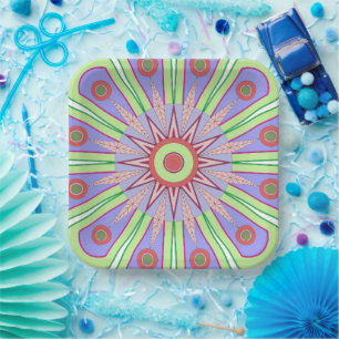 Bord PAPIER MET BEWUSTE KUNST VAN STROOM