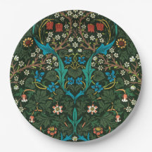 Bord PAPIER MET HET ONTWERP VAN WILLIAM MORRIS "TU