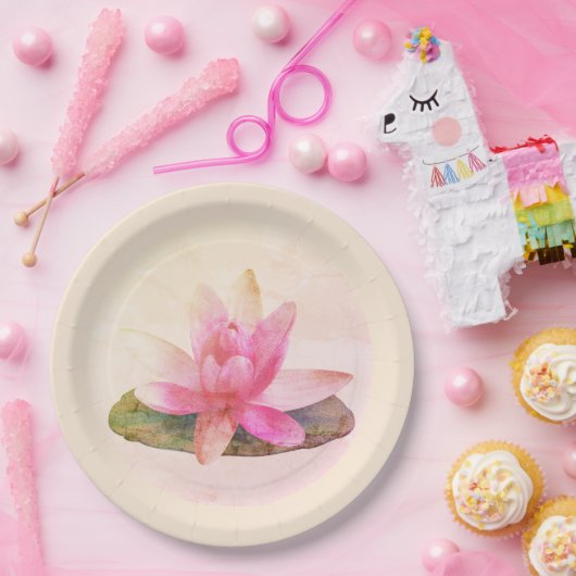 Bord PAPIER : PINK LOTUS (Feest)
