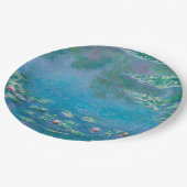 Bord PAPIER : " WATERLIES " PER MONET (Gekanteld)