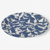 Bord PAPIER : WIET + BLAUW :1928 (Gekanteld)