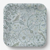 Bord PAPIER : WILLIAM MORRIS : OWL & PHEASANT (Voorkant)