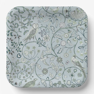 Bord PAPIER : WILLIAM MORRIS : OWL & PHEASANT