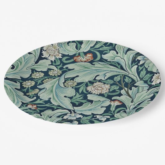 Bord PAPIER : WILLIAM MORRIS : PLATTELANDSONTWERP (Gekanteld)