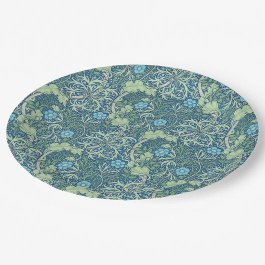 Bord PAPIER : WILLIAM MORRIS : ZEEWEED (Gekanteld)