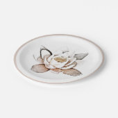 Bord PAPIER : WITTE LOTUS (Gekanteld)