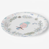 Bord PAPIER : ZINGVOGELS (Gekanteld)