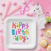 Bord PAPIER : ZUIVEREN VIRTHDAG (Feest)