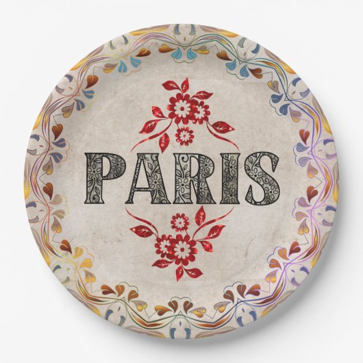 Bord Parijs-papier (Voorkant)