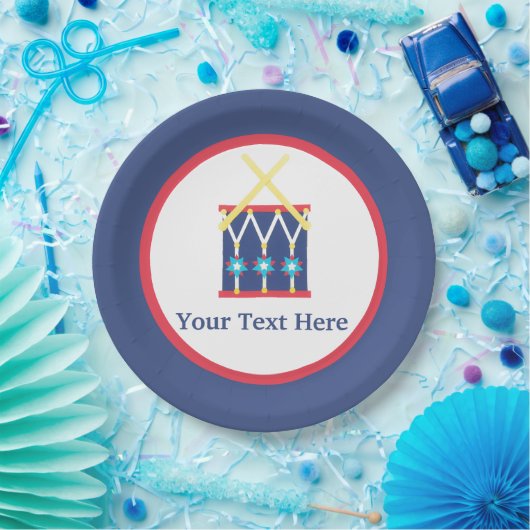 Bord patriottisch trommelpapier (Feest)