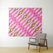 Bord Peachy x Miami Ikat Wandkleed (In Situ (horizontaal))