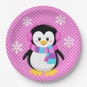 Bord Penguin Girl